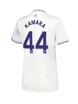 Billige Aston Villa Boubacar Kamara #44 Tredjedrakt Dame 2025-26 Kortermet